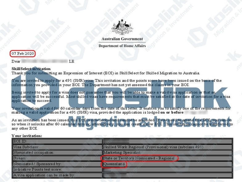Bảo Lãnh Bang Visa 491 Queensland - Marketing Specialist