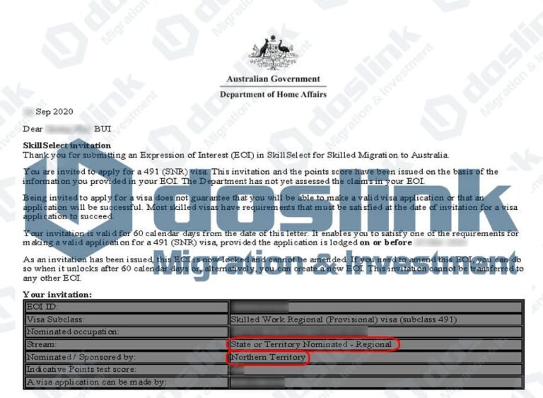 Bảo lãnh visa 491 MINT trong 3 tháng, Project Manager - Mr. Bùi 24/09/2020 (Diện Tay Nghề Cao kèm đầu tư tài chính)