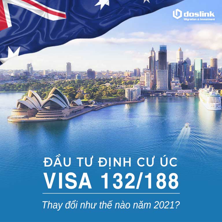 Visa đầu tư định cư Úc 188/132 đã thay đổi như thế nào năm 2021