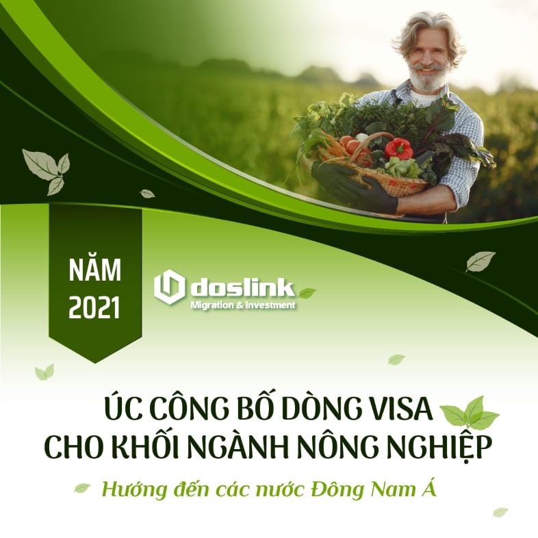 Úc công bố một dòng visa mới trong năm 2021 dành riêng cho khối ngành nông nghiệp và hướng đến các nước Đông Nam Á