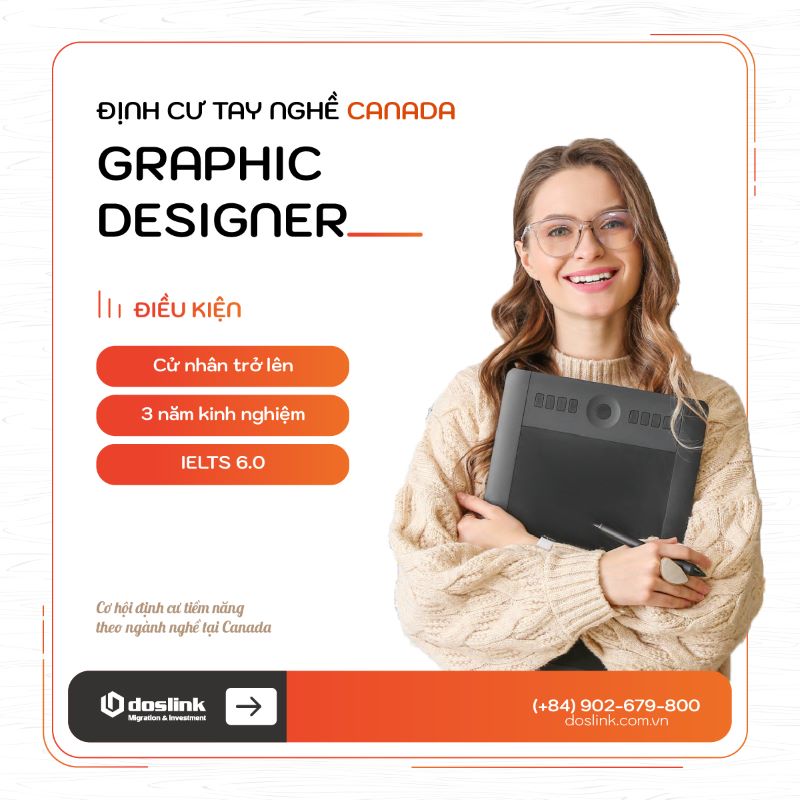Graphic Design - làm việc tại British Columbia / Ontario