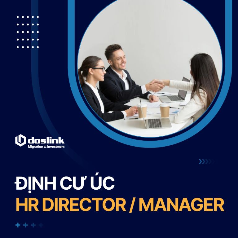 Cơ hội định cư Úc dành cho HR Director/Manager