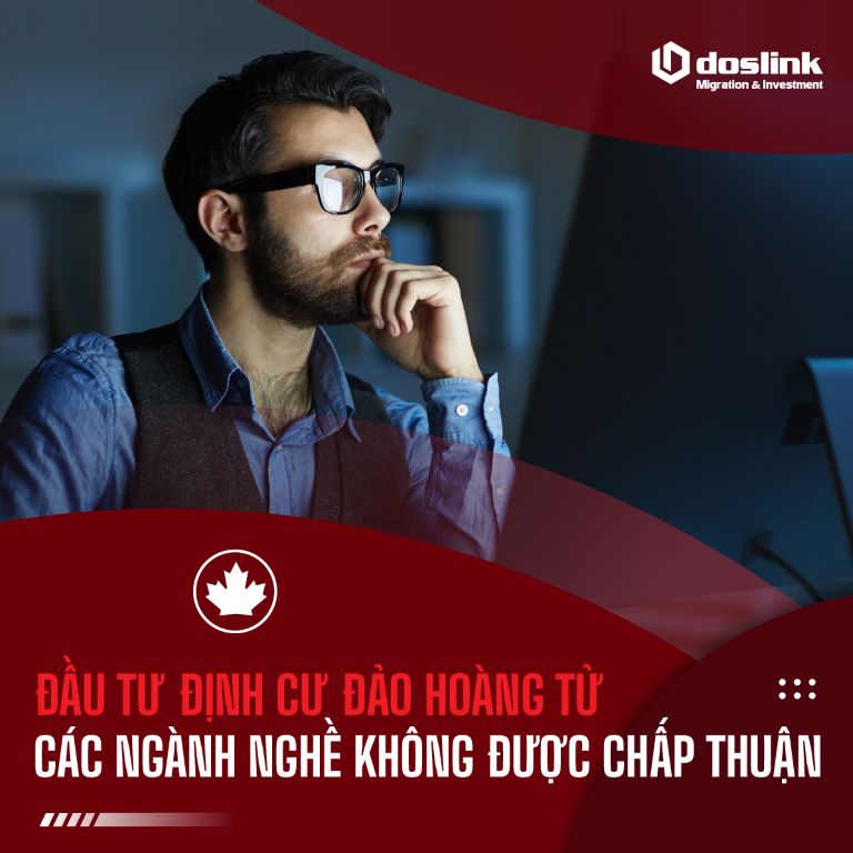 Đầu tư định cư Đảo hoàng tử: các ngành nghề không được chấp thuận