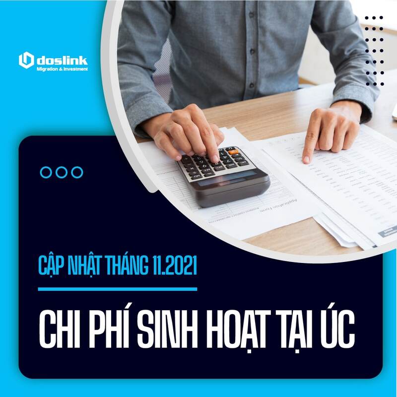 Cập nhật chi phí sinh hoạt tại Úc