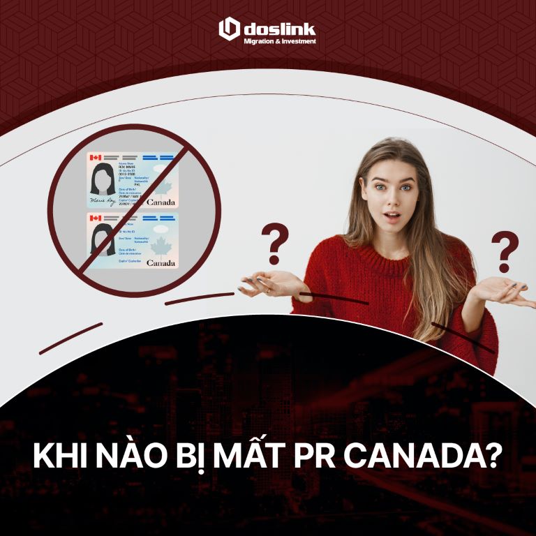 Khi nào bị mất PR Canada?