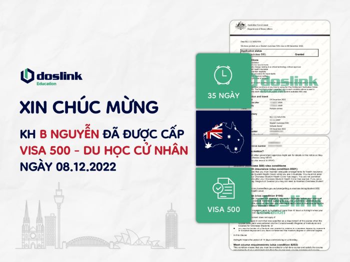 Visa 500 - KH B Nguyễn