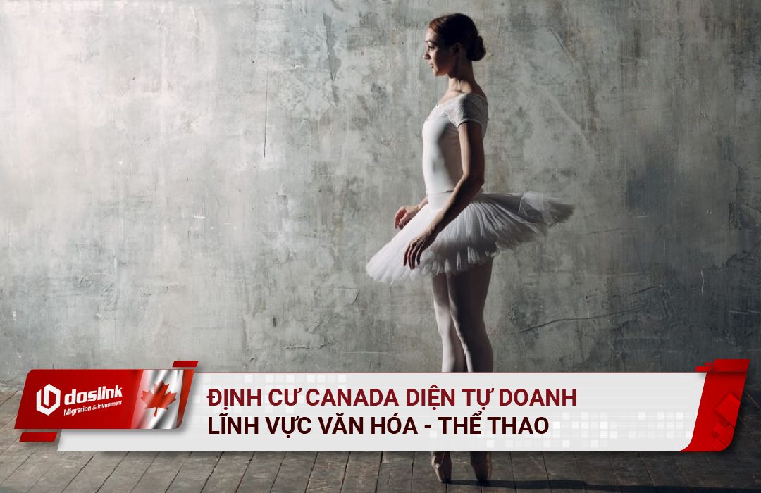 Định cư Canada diện tự doanh (self - employed person) dành cho những người có kinh nghiệm trong lĩnh vực văn hóa thể thao