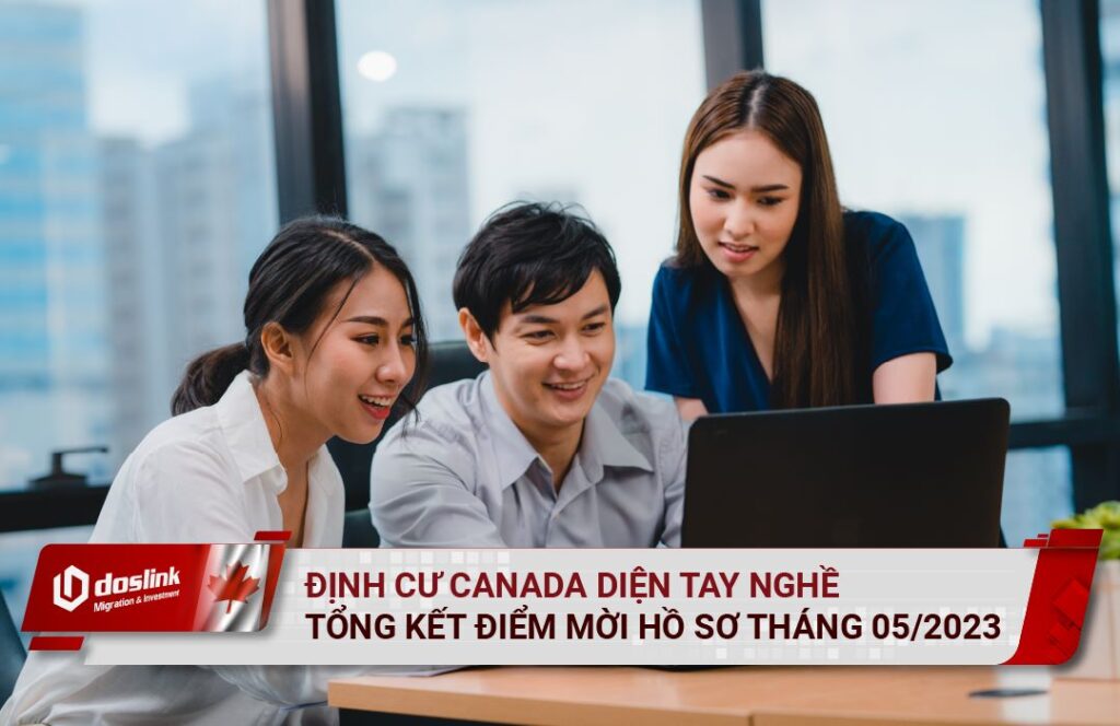 canada skilled worker lasted draw - Điểm mời hồ sơ định cư tay nghề express entry và tỉnh bang