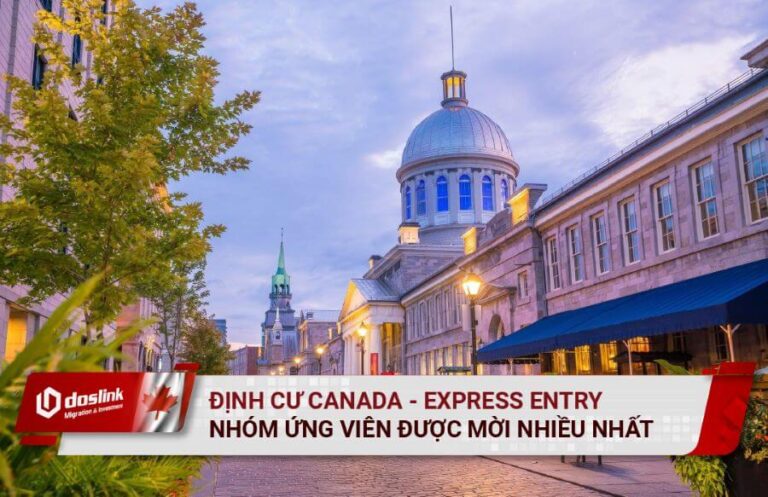 express entry canada mời nhóm ứng viên nào nhiều nhất