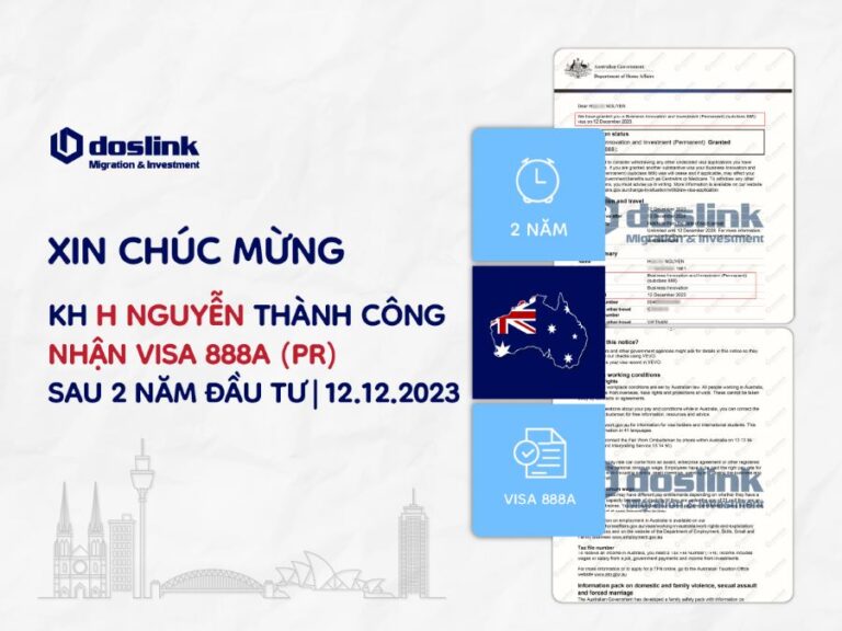 visa 888 thường trú nối tiếp visa 188