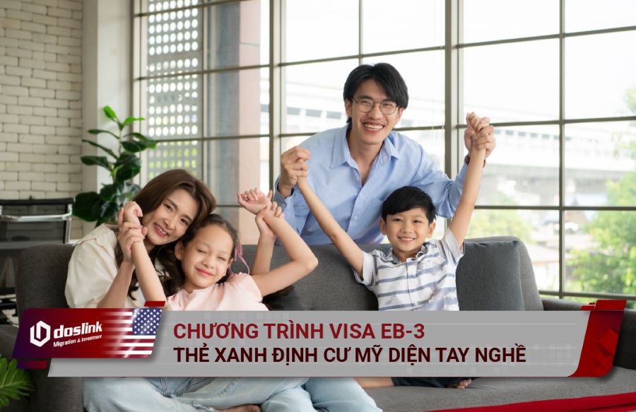 chương trình visa eb3 định cư Mỹ cho lao động phổ thông và có tay nghề cao