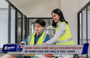 danh sách ngành nghề core skills occupation list