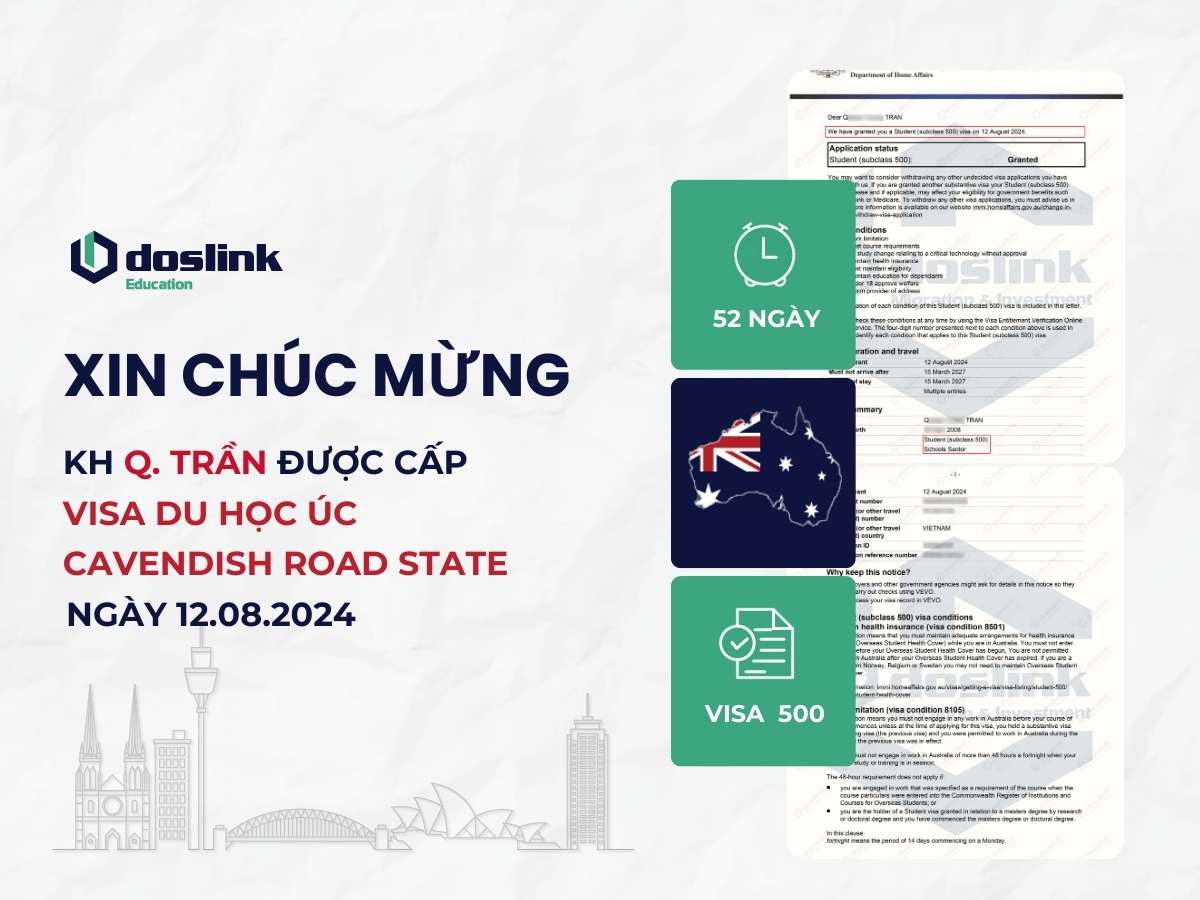 Kết visa 500 - Q.Trần