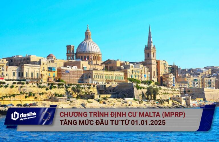 chương trình đầu tư lấy thường trú Malta thay đổi điều kiện