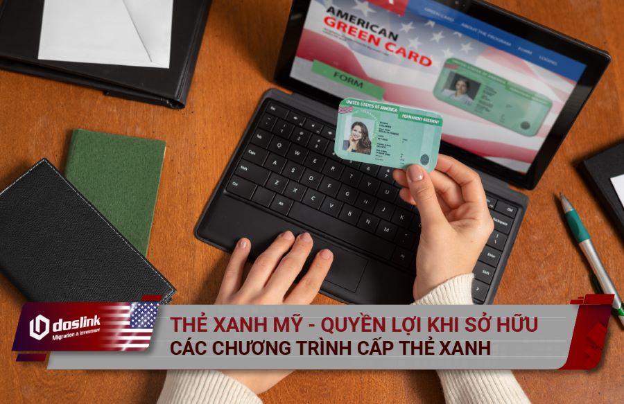 thẻ xanh Mỹ - cách lấy thẻ xanh định cư Mỹ