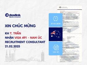 Visa 491 bang Nam Úc - Recruitment Consultant - Ms. T Trần