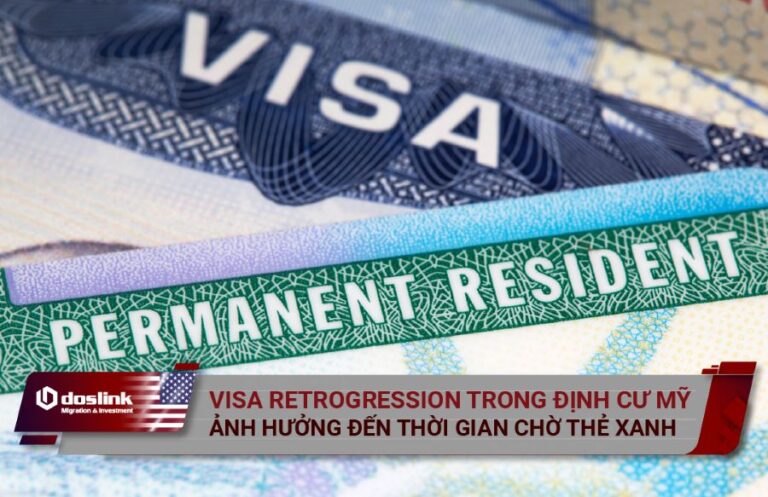 Visa Retrogression - Lịch visa lùi trong hồ sơ định cư Mỹ