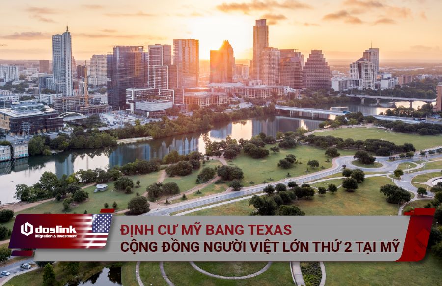 Định cư Mỹ bang Texas