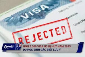 visa Úc bị huỷ 2025