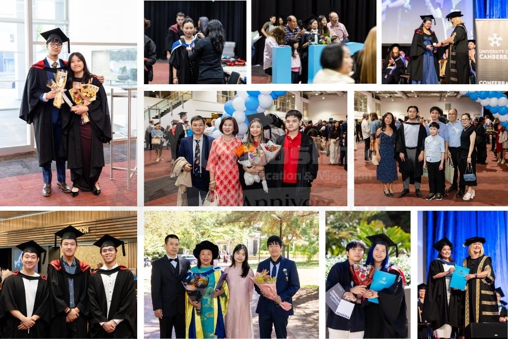 Sinh viên Việt tốt nghiệp tại University of Canberra