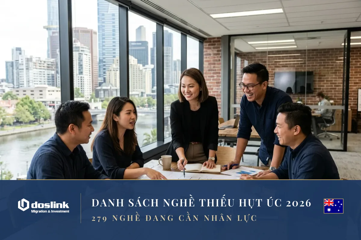 Danh sách nghề thiếu hụt Úc 2026: 279 nghề đang cần nhân lực