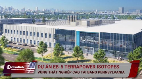 Dự án EB-5 TEA Vùng thất nghiệp cao bang Pennsylvania